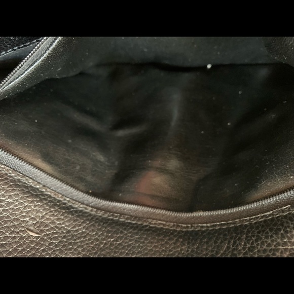 Auth vintage Cole Haan black leather tote Italy - Picture 10 of 15